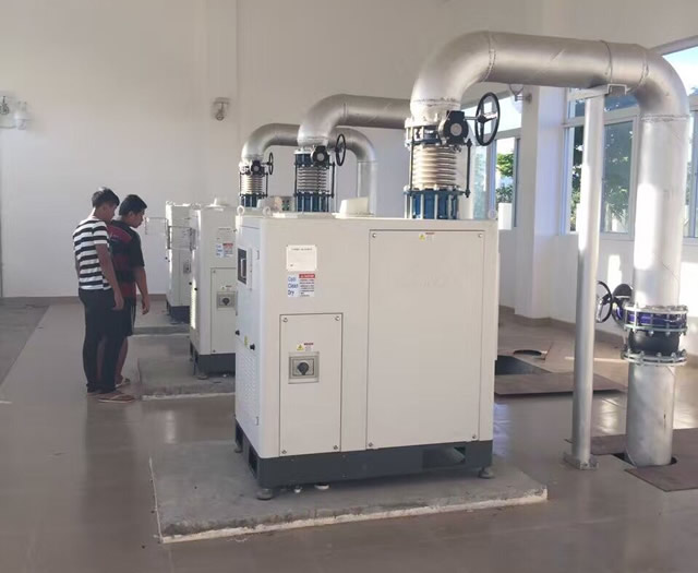 海南三亞崖城生活污水處理廠風機
